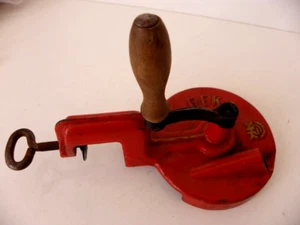 alter Geka Bohnenschneider Bohnenschnitzler Gusseisen Handkurbel Shabby Chic - Bild 1 von 5