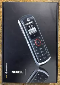 Motorola i335 Black Nextel Cellular phone (New In The Box) - Picture 1 of 7