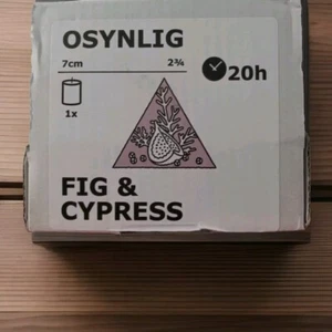Ikea Ben Gorham Osynlig Duftkerze im Topf 2 3/4" Figur & Zypresse 20 Stunden - Bild 1 von 2