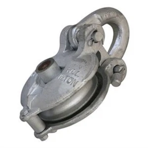3" Snatch Block Yarding Pulley Block, 1/4" Cable, WLL 1.5 Ton - Picture 1 of 1