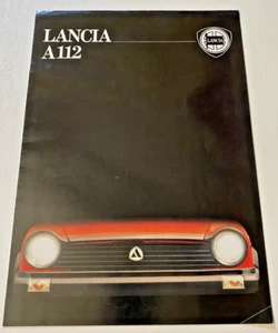 Brochure de Vente LANCIA A 112 - 1985 - Bel Etat. - Imagen 1 de 4