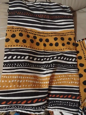 Ikea VILMIE WILJ Cushion Covers Set Of 2 Tribal Boho Pattern Multicolor  - Image 1 of 4