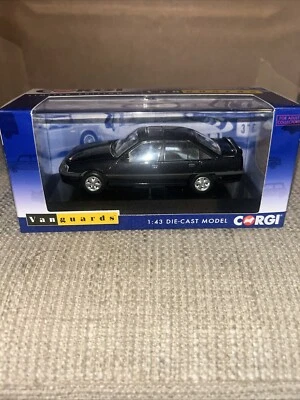 Corgi Vanguard’s 1:43 VA14004A Vauxhall Carlton 3000 GSI Starmist Black - Image 1 of 3