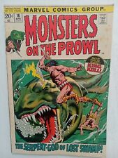 Marvel Monsters On The Prowl #16 Bronze Age 1972 Horror Sci-fi Comic Stan Lee