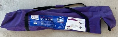 POPUP-SHADE 10’x10’ Slant 8’ x 8’ Tote Bag Z Shade Academy Purple - Image 1 of 4