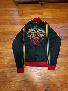 Coogi Vtg Embroidered Track Jacket Full Zip XXL - Picture 1 of 6