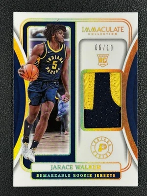 2023 Panini Immaculate Remarkable Jarace Walker RC Patch /10#Z - Image 1 of 2