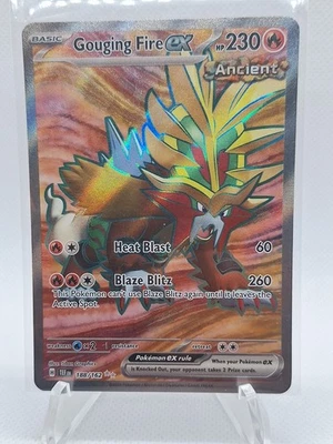 Gouging Fire ex 188/162 Sv05: Temporal Forces Holo - Image 1 of 2