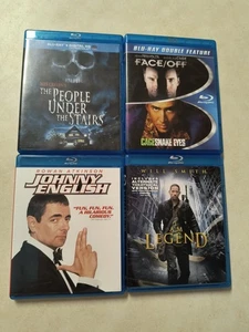 Action Comedy Horror BD Lot Johnny English I Am Legend Face Off Good Condition - Picture 1 of 3