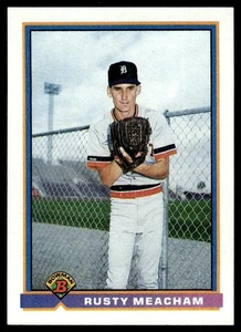 1991 Bowman Rusty Meacham Rookie Detroit Tigers #149 - Picture 1 of 2