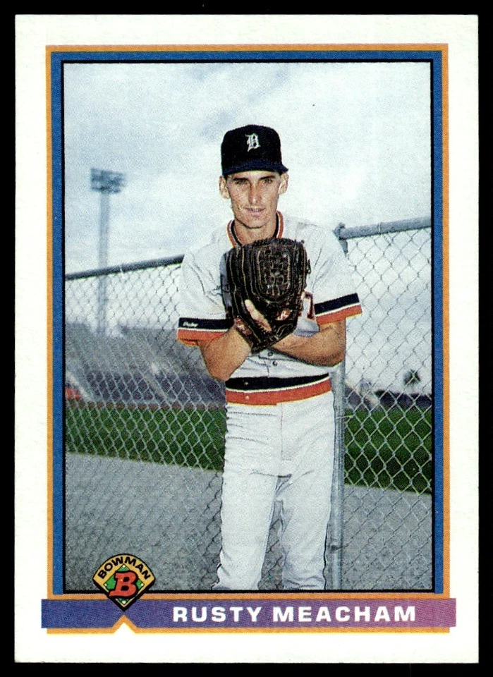 1991 Bowman Rusty Meacham Rookie Detroit Tigers #149 - Image 1 of 2