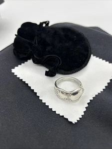Vintage Silverplate Cutlery Silver Spoon Ring Hand Crafted Rodd Camille Floral A - Picture 1 of 20