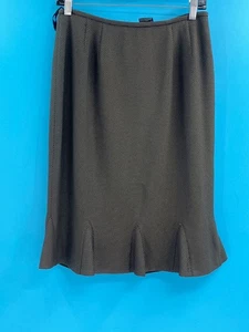 Kasper Womens Straight Line Capri Leaf Skirt - Size-6 NWT - Foto 1 di 8