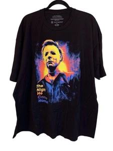 Halloween Michael Myers Herren Gr. 3XL schwarz Horrorfilm Grafik T-Shirt - Bild 1 von 3