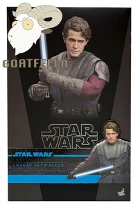 READY NEW AUTHENTIC HOT TOYS STAR WARS AHSOKA ANAKIN SKYWALKER CLONE WARS TMS129 - Picture 1 of 16