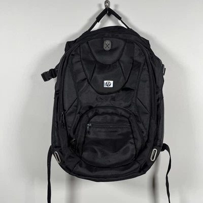 Mochila HP para viaje con portátil bloqueable negra 6 compartimentos con organizadores Foto 1 de 4