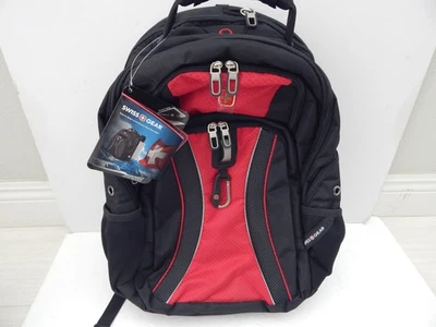 Swiss Gear 17" Travel Scan Smart Backpack Black New - Image 1 of 4