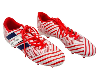 Adidas Nemeziz 17.3 FG Soccer Cleats Red White Size 7.5 Men’s Firm Ground BY8985 - Image 1 of 4