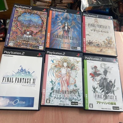 FINAL FANTASY XI seekers of Adoulin PS2 Last soft 6 Game Bundle square rare jp - Image 1 of 4