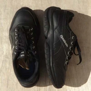 Size 8 Reebok 3D Women Sneakers - Black Ultra Light Cross Trainers Fitness - Picture 1 of 11