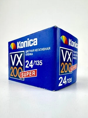 NEW Konica Super VX200 Vintage Sealed Package 24/135 JAPAN - Image 1 of 4