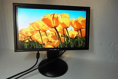 ViewSonic VG2228WM 22" Wide LED Monitor w/Speakers HD 1080p DVI VGA USB VS12512 - Image 1 of 4