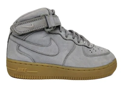 Para niños Nike AIR FORCE 1 MID Gris AH0756 002 Tenis Zapatos Atléticos Talla 3Y Usados en Excelente Condición Foto 1 de 4