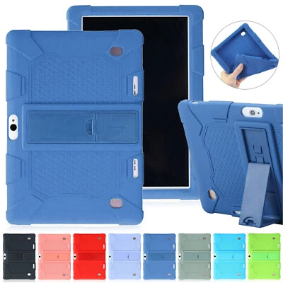 For 10.1" Inch Android Tablet PC Universal Shockproof Silicone Stand Case Cover - Image 1 of 4