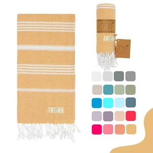 Turkish Beach Towel | Cotton Towels Oversized Bathroom Towels | Quick Dry Tow... - Picture 1 of 9