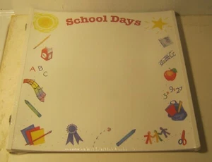 Creative Memories SCHOOL DAYS Scrapbook Page Set NEW in Shrink RCM-12SD 12X12 - Imagen 1 de 2