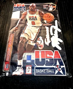 Life Sized Michael Jordan Dream Team USA 2015 Fathead Decal Peel & Paste Poster - Picture 1 of 9