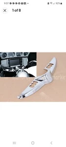 Chrome Switch Panel Accent For Harley Touring Street Electra Glides Trike 14-17 - Picture 1 of 6