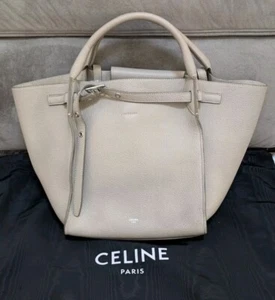 Celine - Big Bag Leather Handbag - Neutral - Authentic / EUC - Ships from USA - Picture 1 of 17