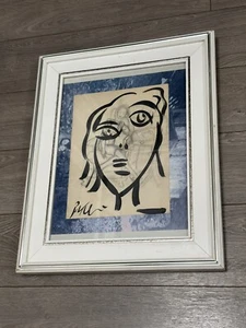 PETER KEIL VINTAGE PAINTING - FRAMED 17”x21” - Picture 1 of 12