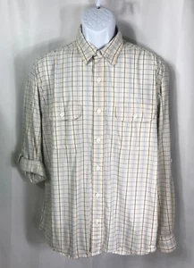 Eddie Bauer Shirt Men’s Medium Plaid - Picture 1 of 6