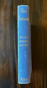 The New Testament Revised Standard Version Hardcover 1946 Thomas Nelson and Sons - Foto 1 di 8
