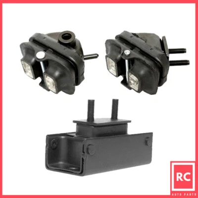 Juego de 3 piezas de montaje de motor y transmisión para Ford F150 2005-2008 4x4 4,6 L / 5,4 L Foto 1 de 4