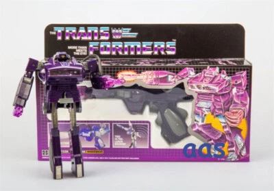 TRANSFORMER Toy G1 Reissue Shockwave With Box Free Shipping  New - Image 1 of 4