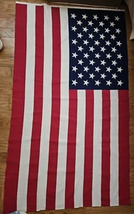 American Flag Fabric Panel 60" X 35" - Picture 1 of 6