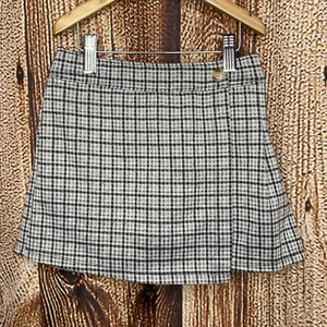 Abercrombie Kids Girls Size 7/8 Plaid Skort Skirt Comfy Elastic Pleated - Picture 1 of 5