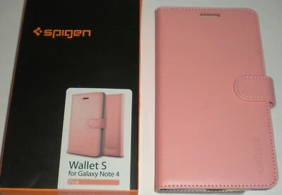 Flip Cover Wallet Case for Samsung Galaxy Note 4, Credit Card/ID Slots, New - Image 1 of 4