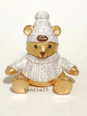 Estee Lauder HARRODS XMAS BEAR Solid Perfume Compact 2019 Ltd Ed nwob - image 1 of 4