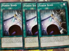 Yugioh Power Bond X3 Common LEDD-ENB15 1st Ed Lightly Played Playset