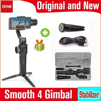 Zhiyun Smooth 4 3-Axis Gimbal Stabilizer for iPhone 12 11 Pro Xs Max - Image 1 of 4