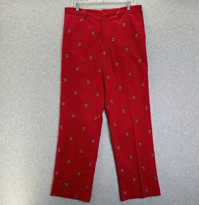 Мужские Lilly Pulitzer Palm Beach размер 32 x 33 Phipps брюки мартини очки шнурки - Изображение 1 из 4