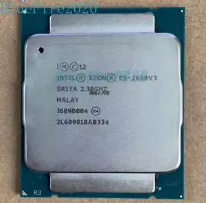 Intel Xeon E5-2650 V3 LGA 2011-3 Server CPU Processors 2.3GHz 25MB 9.6GT/s SR1YA - Picture 1 of 4
