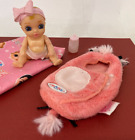 Zapf Creation ❤ Baby Born SURPRISE ❤ Mini Drink & Wet 10cm Baby Doll - Lot D
