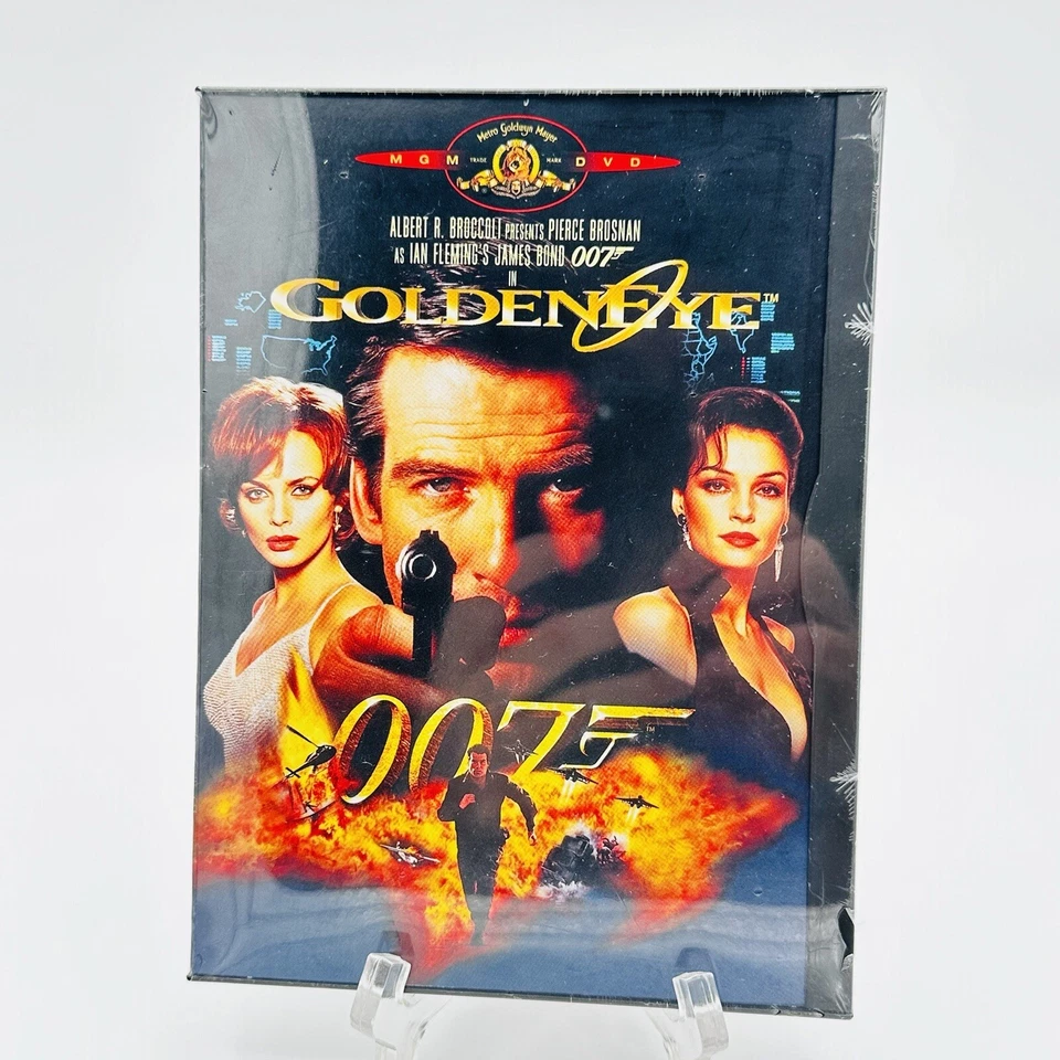 New Sealed James Bond 007 “Goldeneye” Widescreen THX Snapcase DVD Snapcase - Image 1 of 3