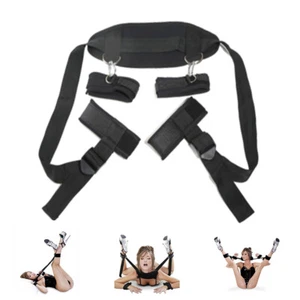 Cytherea Bondage belt Restraint Wrist Thigh and Handcuffs Strap Adjustable 408 - Picture 1 of 27