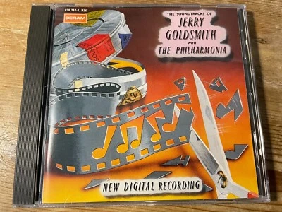 JERRY GOLDSMITH WITH THE PHILHARMONIA (1989) OOP Deram Score Soundtrack CD EX - Image 1 of 2
